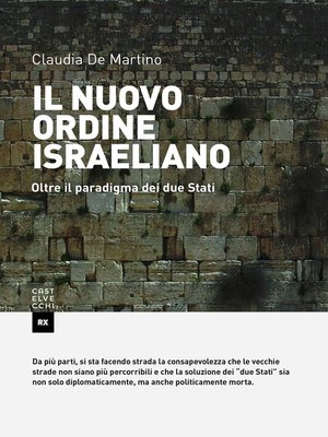 cover image of Il nuovo ordine israeliano